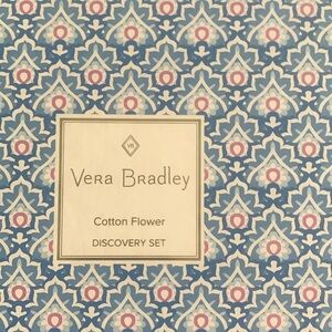 Vera Bradley cotton flower set